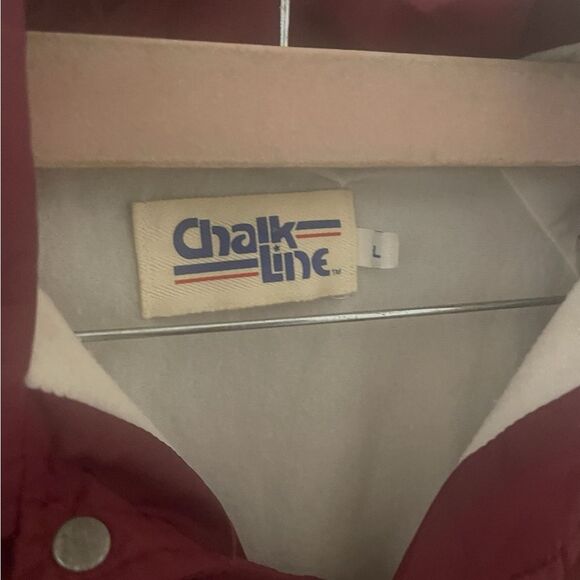 Vintage Chalk Line 90's NFL Washington Redskins Satin Locker Line Jacket Sz L - Picture 4 of 16